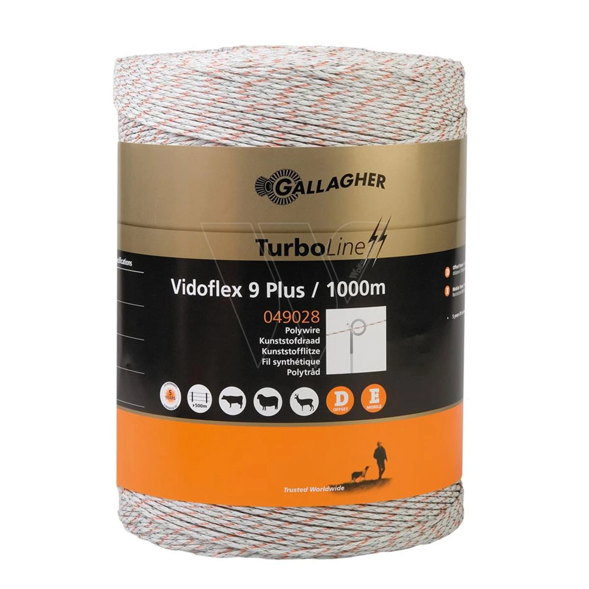 Gallagher Vidoflex 9 Turboline Plus Wit 3 Gallagher Vidoflex 9 Turboline Plus Wit