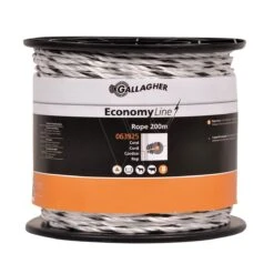 Gallagher Economyline Cord Wit 200m